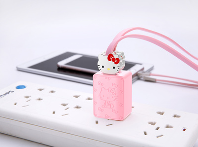 可爱数据线|摄影|产品|小小鱼尾巴 