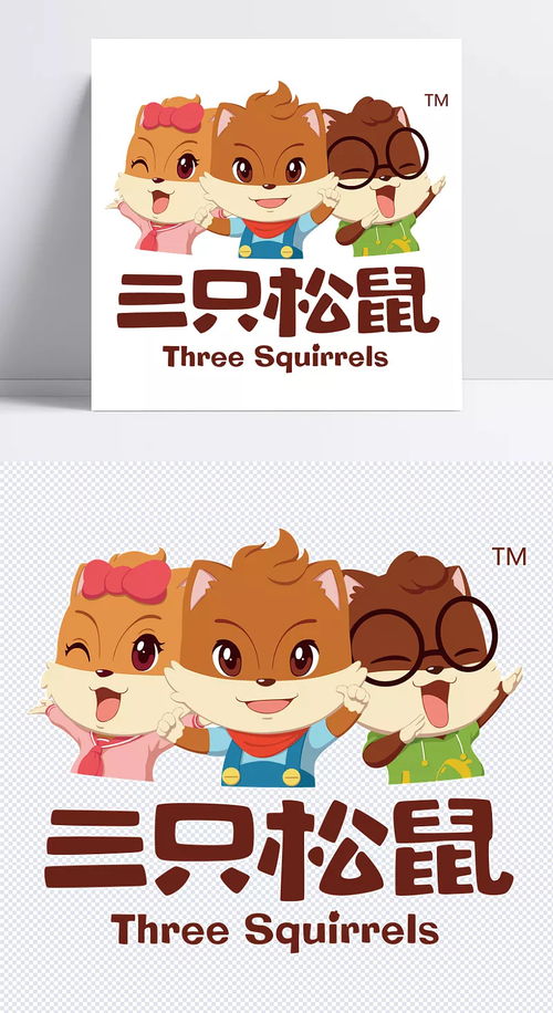 三只松鼠logo标识 三只松鼠logo,零食,食品,卡通,手绘,透明png,pclogo,其他,背景图 鸿兴广告