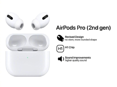新款AirPods Pro长这样?“降噪豆”设计防尘防水更强